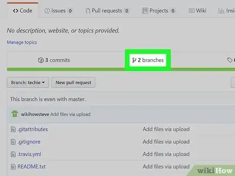 Image titled Delete a GitHub Branch Step 3