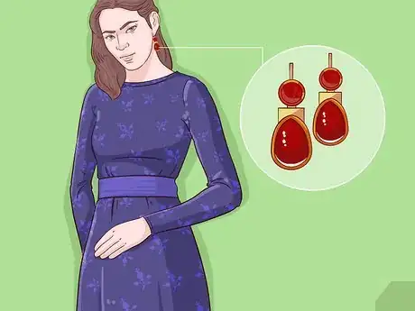 Image titled Wear Drop Earrings Step 10