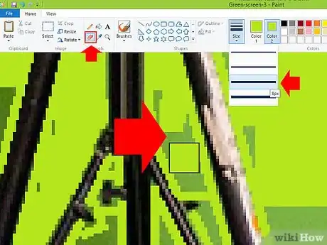 Image titled Cut out a Picture (Green Screen) Step 11