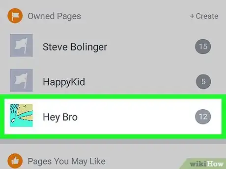 Image titled Edit a Facebook Page Name on Android Step 3