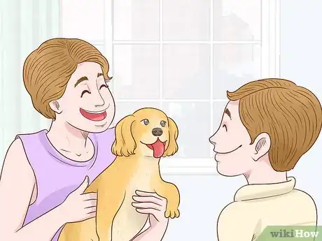 Image titled Help a Dog Overcome Its Fear of Children Step 1