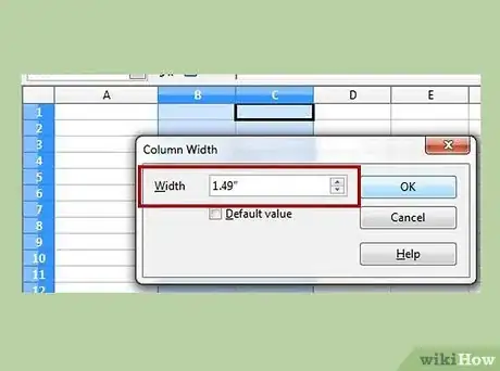 Image titled Create an Address Book Using Open Office Calc Step 3