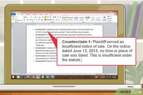 Image titled Raise Car Deficiency Counterclaims Step 11