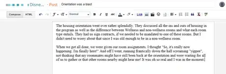 Image titled Write a Disney College Program Blog Part 4 Step 1.png