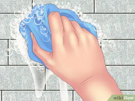 Image titled Clean a Stone Tile Shower Step 3