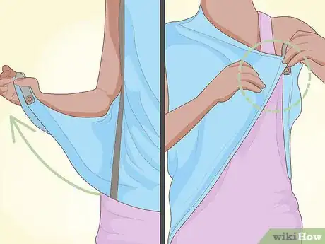 Image titled Wear a Vinyasa Wrap with Armholes Step 4