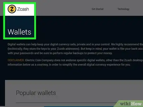 Image titled Buy Zcash Step 1