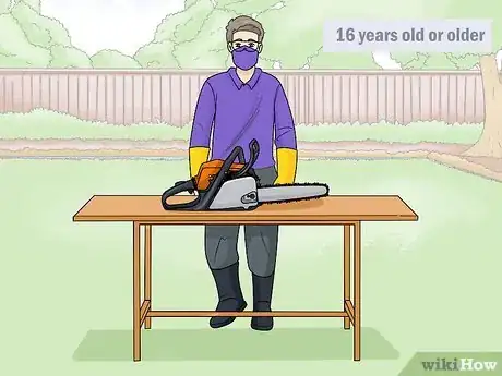 Image titled Operate a Chainsaw Step 9
