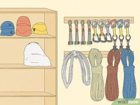 Image titled Store Climbing Gear Step 2