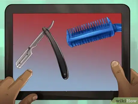 Image titled Razor Cut Your Own Hair Step 1