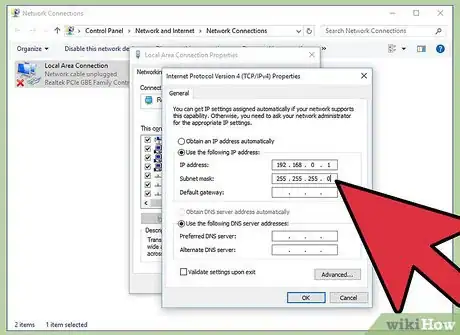 Image titled Make Your Own Ethernet Cable and Set up a Network Between Two Laptops Using Ethernet Cable Step 14Bullet5