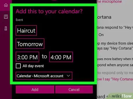 Image titled Use Cortana Step 22