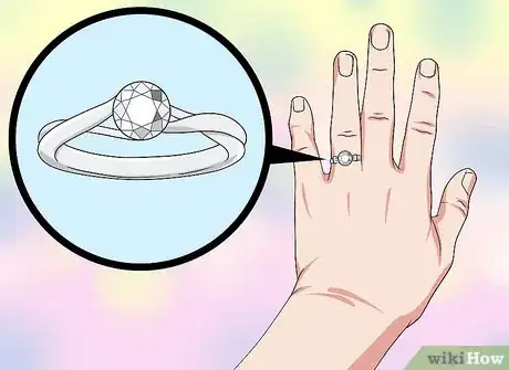 Image titled Wear a Diamond Ring Step 1