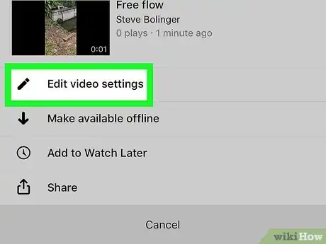 Image titled Delete a Video on Vimeo on iPhone or iPad Step 4
