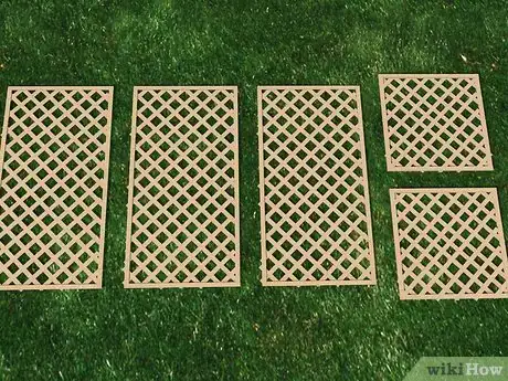 Image titled Build a Cedar Lattice Compost Bin Step 3