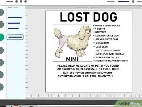 Image titled Make Lost Pet Signs Step 9