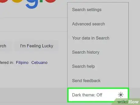 Image titled Enable Dark Mode on Google Search Step 3