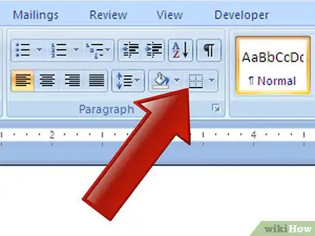 Image titled Make Lined Paper in Word 2007 Step 1
