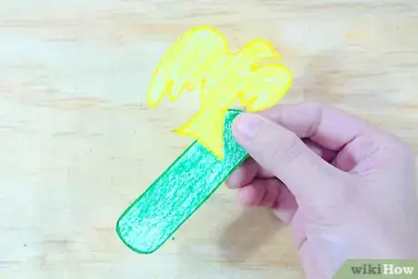 Image titled Make a Bird House Pop up Card (Robert Sabuda Method) Step 11