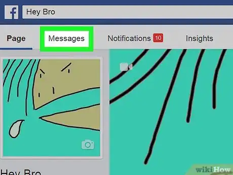 Image titled Message As a Facebook Page on PC or Mac Step 3