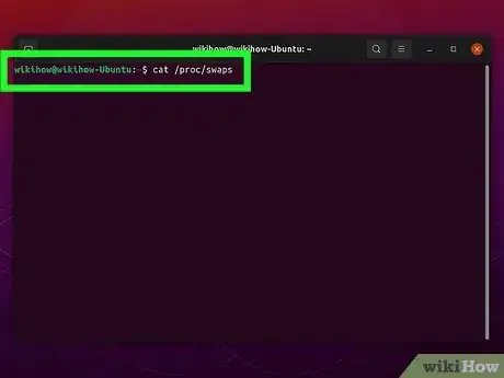 Image titled Check Swap Space in Linux Step 8