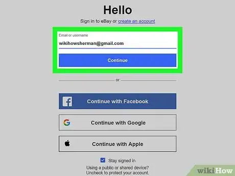 Image titled Recover an eBay Suspended Account Step 1