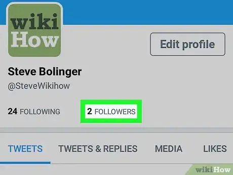 Image titled See Followers on Twitter on Android Step 3