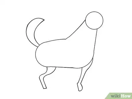 Image titled Draw a Hound Dog Step 3