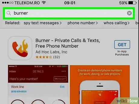 Image titled Get a Temporary Cell Phone Number Step 1