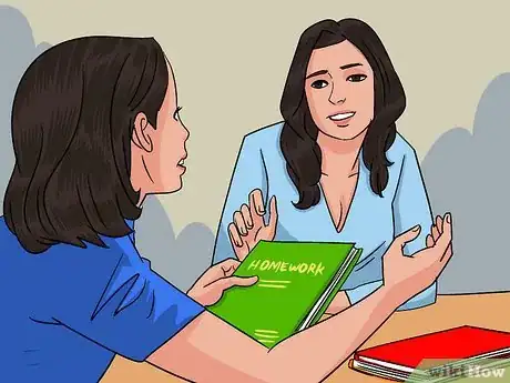 Image titled Survive in School When You Forget Your Homework Regularly Step 1