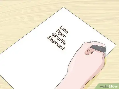 Image titled Make an Animal Fact Book Step 1