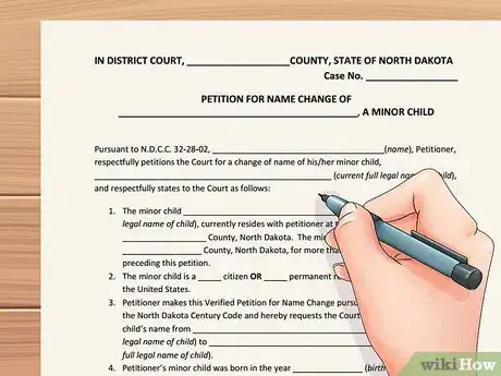 Image titled Change Your Name in North Dakota Step 20