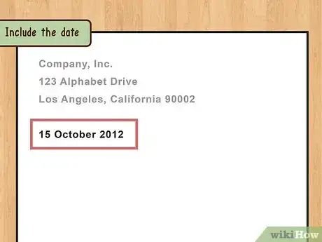 Image titled Write a Business Letter Step 4