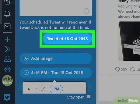 Image titled Schedule Tweets on Twitter Using TweetDeck Step 7