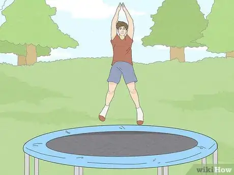 Image titled Exercise on a Trampoline Step 11