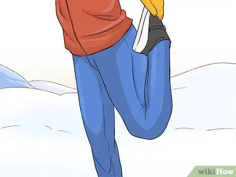 Image titled Stretch Legs After Skiing Step 4
