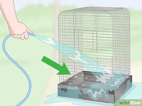 Image titled Clean and Maintain a Lovebird Habitat Step 11