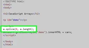 Clear an Array in JavaScript (JS)