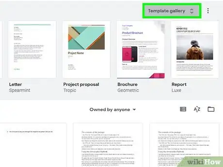 Image titled Make a Brochure Using Google Docs Step 2