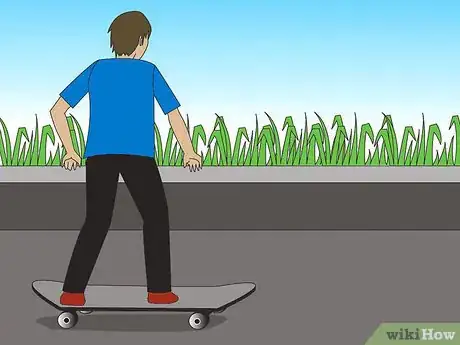 Image titled BS 180 (Backside 180 on a Skateboard) Step 1