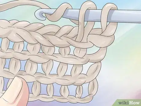 Image titled Crochet a Hooded Scarf Step 5