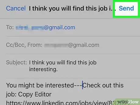 Image titled Share a Job Posting on LinkedIn Step 8