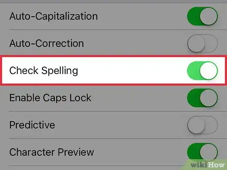 Image titled Enable Spell Check on an iPhone Step 4