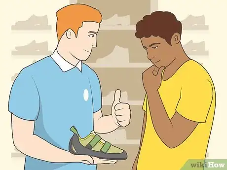 Image titled Wear Climbing Shoes Step 9