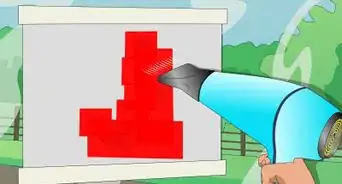 Sponge Paint Windows for the Holidays