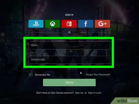 Image titled Add a PS4 Player as a Friend in Fortnite on PC Step 2