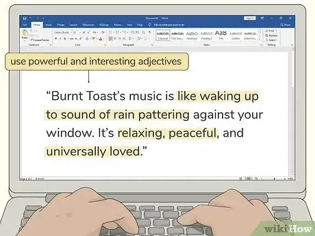 Image titled Write a Band Bio Step 7