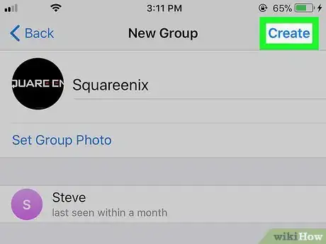 Image titled Start a Telegram Group on iPhone or iPad Step 8