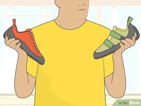 Image titled Wear Climbing Shoes Step 6