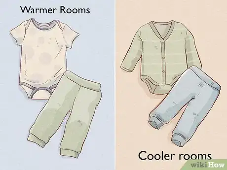 Image titled Dress a Newborn for Sleep Step 1